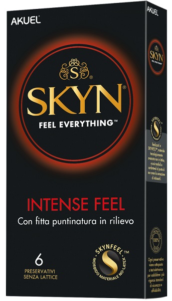 Akuel Skyn Intense Feel Senza Lattice 6pz Farmacia