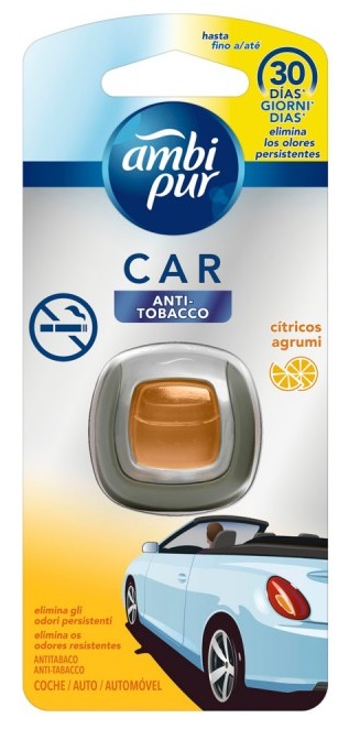 Ambi Pur Car Anti-Tabacco 6 x 2ml