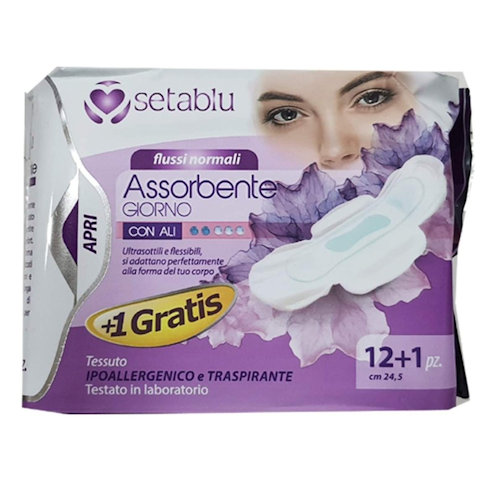 Setablu Giorno con Ali 13 Assorbenti