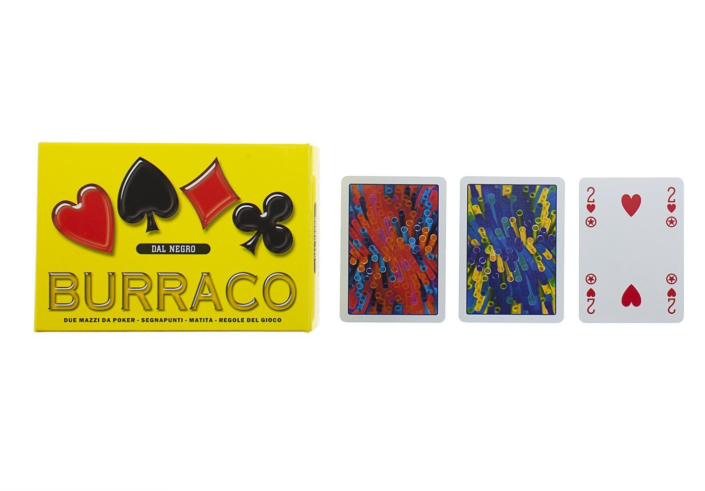 Carte Burraco De Luxe Dal Negro x 1pz Carte Burraco De Luxe Dal Negro x 1pz