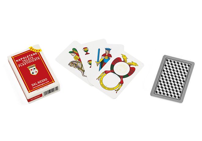 Carte Napoletane Dal Negro Extra 82 Astuccio Rosso x 1pz Carte Napoletane Dal Negro Extra 82 Astuccio Rosso x 1pz