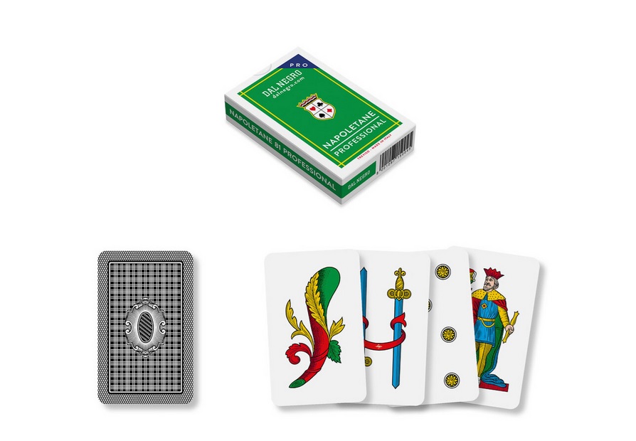 Carte Napoletane Dal Negro Pro 81 Astuccio Verde x 1pz Carte Napoletane Dal Negro Pro 81 Astuccio Verde x 1pz