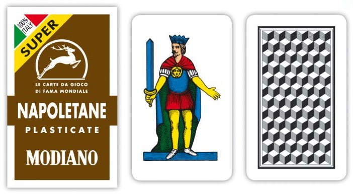 Carte Napoletane Modiano Super Astuccio Marrone x 1pz - Clicca l'immagine per chiudere