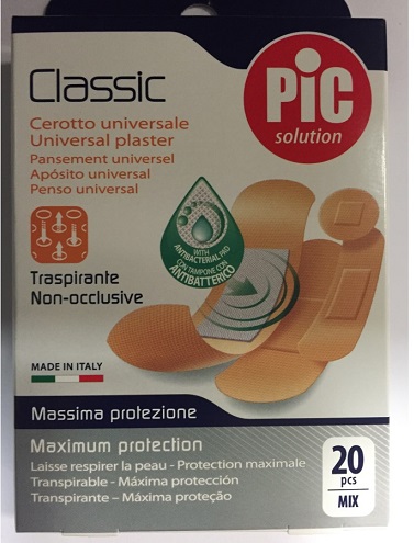 Cerotti Universali Pic Classic Mix 20pz - Clicca l'immagine per chiudere