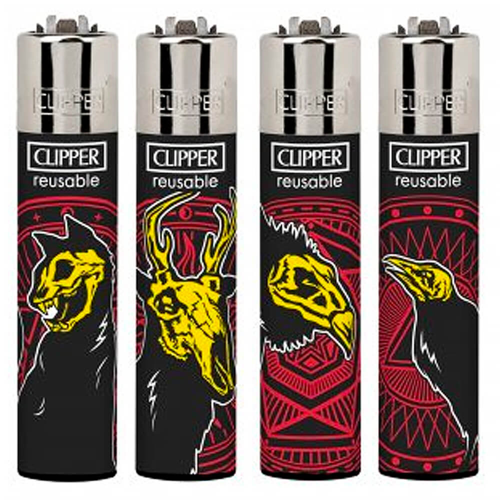 Accendino Clipper Large Animal Corps x 48pz