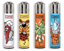 Accendino Clipper Large Fortuna 2 x 48pz