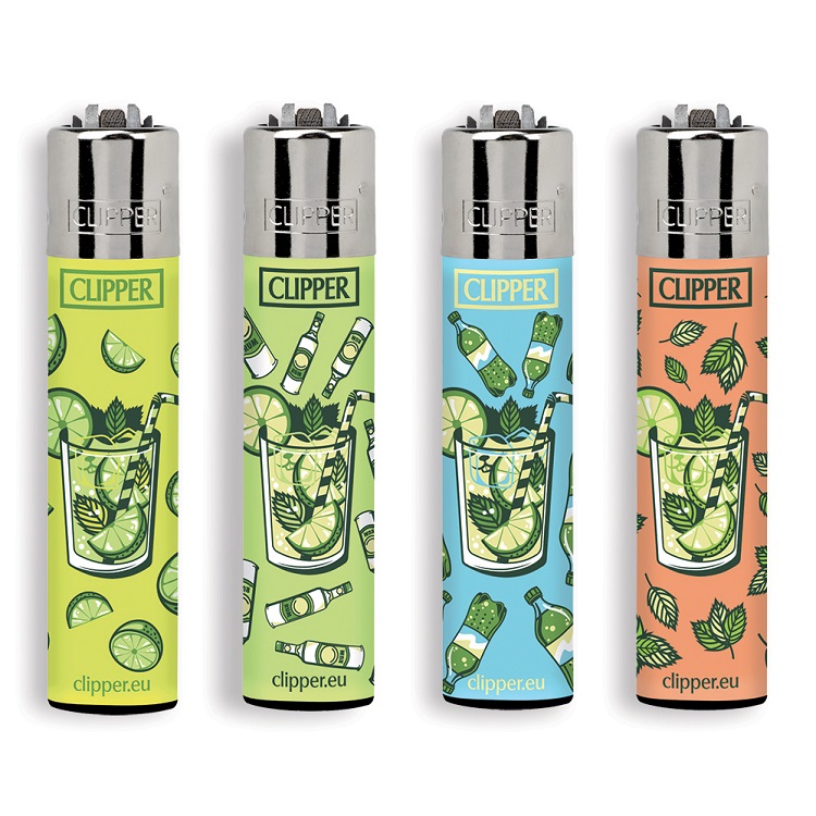 Accendino Clipper Large Mojito x 48pz - Clicca l'immagine per chiudere