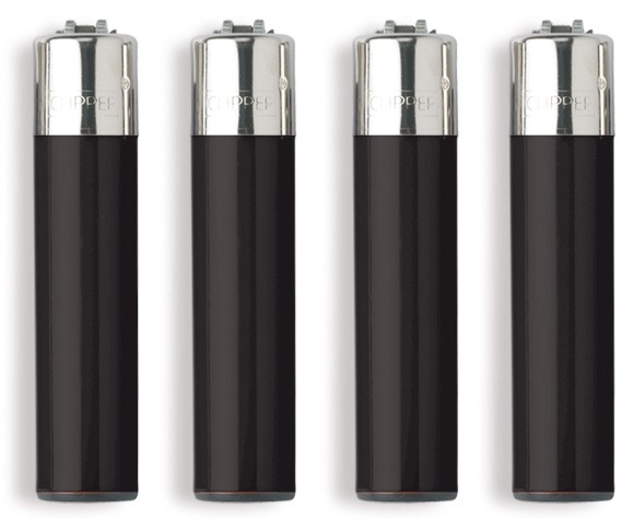 Accendino Clipper Large Nero x 48pz