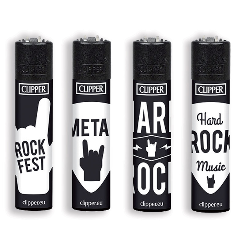 Accendino Clipper Large Rockfest I x 48pz