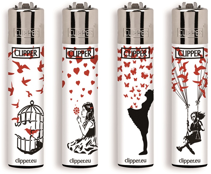 Accendino Clipper Large Street Art x 48pz - Clicca l'immagine per chiudere