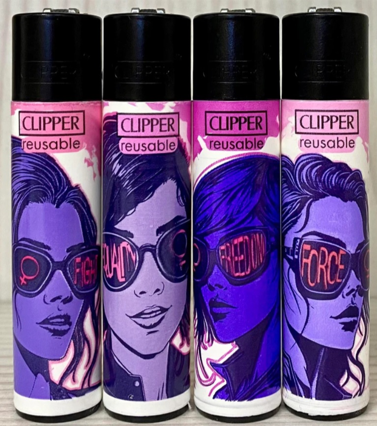 Accendino Clipper Large Women's Day x 48pz