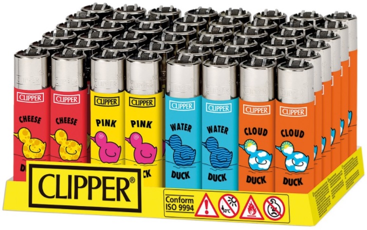 Accendino Clipper Micro Animals 11 D x 48pz