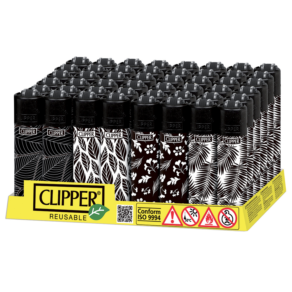 Accendino Clipper Micro B & W Nature x 48pz