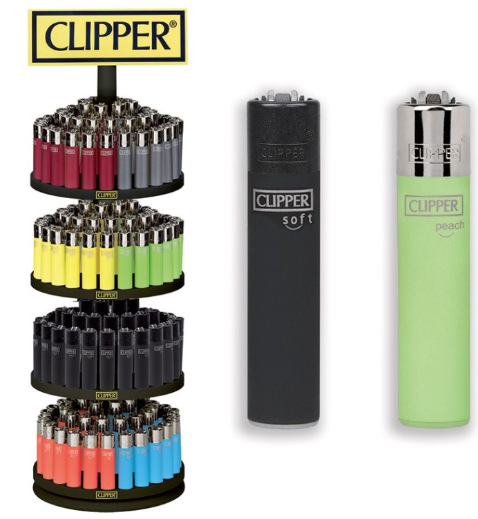 Accendino Clipper Micro Painted 2 Expo Girevole x 192pz - Clicca l'immagine per chiudere