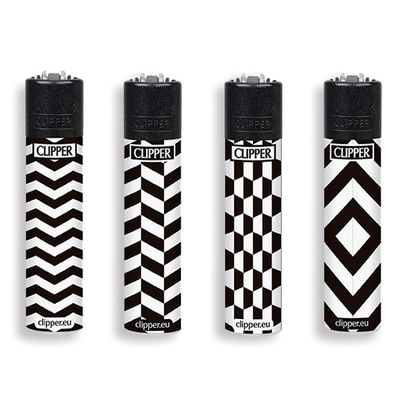 Accendino Clipper Micro Geometric 3 H x 48pz