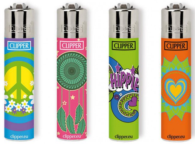 Accendino Clipper Micro Hippie Style x 48pz - Clicca l'immagine per chiudere