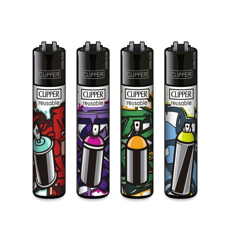 Accendino Clipper Micro Urban Style x 48pz