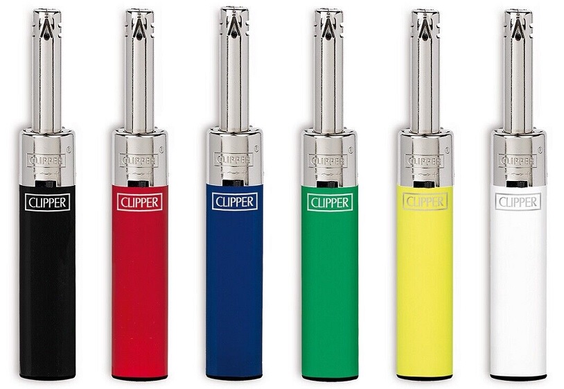 Accendigas Candele Clipper Minitube Colorato x 24pz