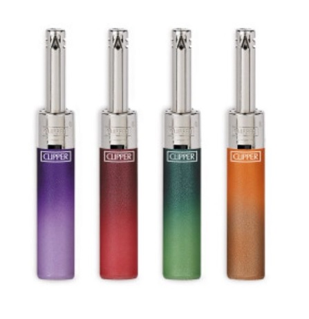 Accendigas Candele Clipper Minitube Metallic Gradient 5 x 24pz