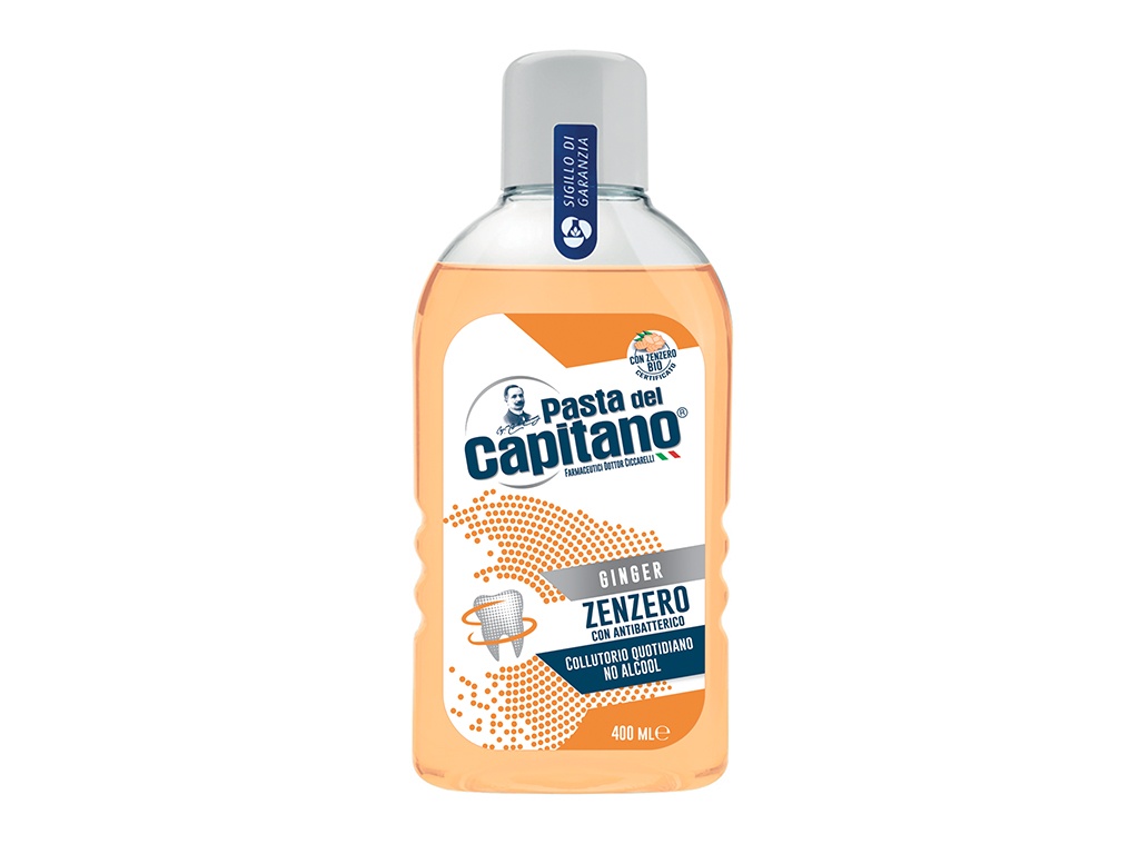 Collutorio Zenzero Pasta del Capitano 400ml Collutorio Zenzero Pasta del Capitano 400ml