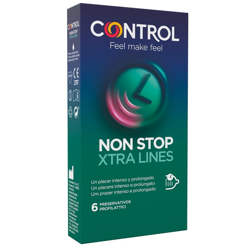 Control Non Stop Xtra Lines 6pz Farmacia
