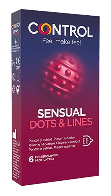 Control Sensual Dots & Lines 6pz Farmacia