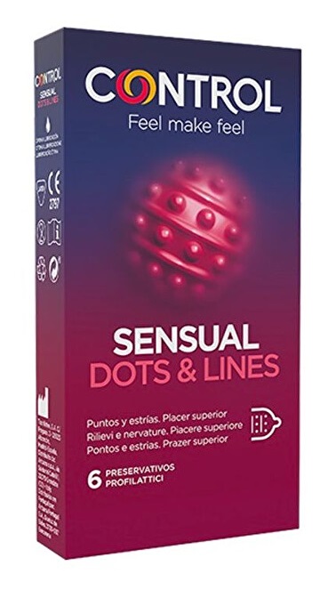 Control Sensual Dots & Lines 6pz Farmacia - Clicca l'immagine per chiudere