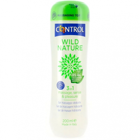 Control 3in1 Gel Wild Nature Massage, Sense & Pleasure - Clicca l'immagine per chiudere