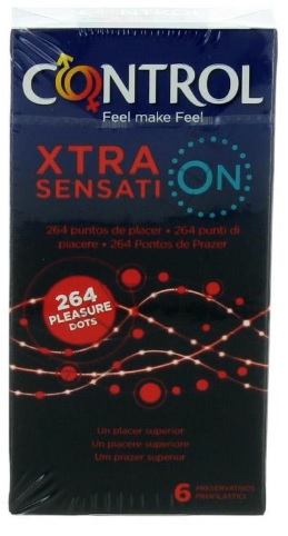 Control Xtra Sensation 6pz Farmacia