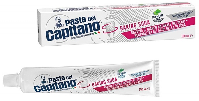 Dentifricio Pasta del Capitano Baking Soda 100ml Dentifricio Pasta del Capitano Baking Soda 100ml