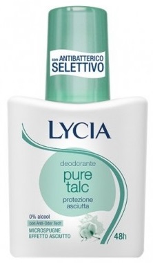 Lycia Deo Vapo Pure Talc Deodorante No Gas 75ml - Clicca l'immagine per chiudere