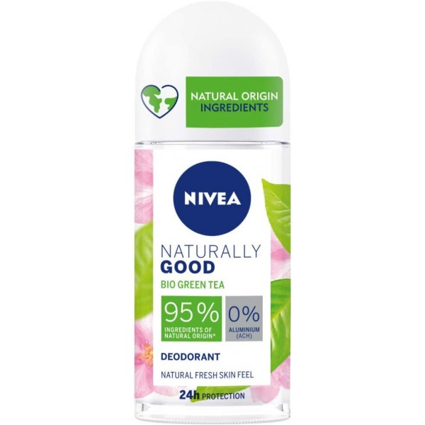 Nivea Deo Roll-On Naturally Good Bio Green Tea Deodorante 50ml Nivea Deo Roll-On Naturally Good Bio Green Tea Deodorante 50ml