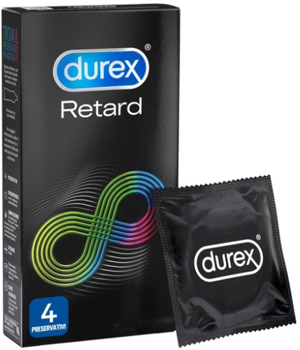 Durex Retard Ritardante 4pz Tabaccheria