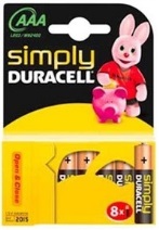 Duracell Ministilo Simply AAA 10 x 8pz