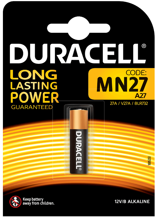 Duracell MN27 Alcalina 12V 1 Blister da 1 Pila