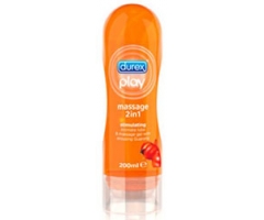 Durex Massage 2in1 Stimulating con Guaran - Clicca l'immagine per chiudere