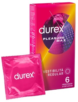 Durex Pleasure Max 6pz Farmacia