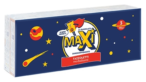 Fazzolettini Maxi 10 pacchetti