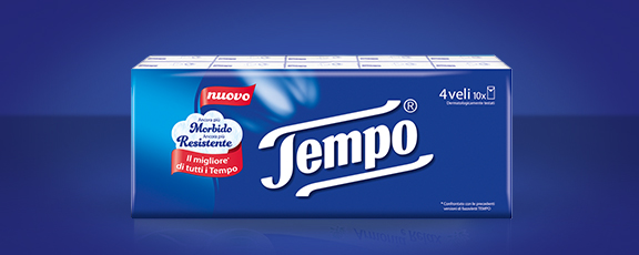 Fazzolettini Tempo 10 pacchetti Fazzolettini Tempo 10 pacchetti