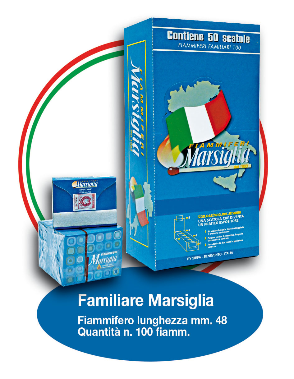 Fiammiferi Familiari Marsiglia x 50 scatoline Fiammiferi Familiari Marsiglia x 50 scatoline