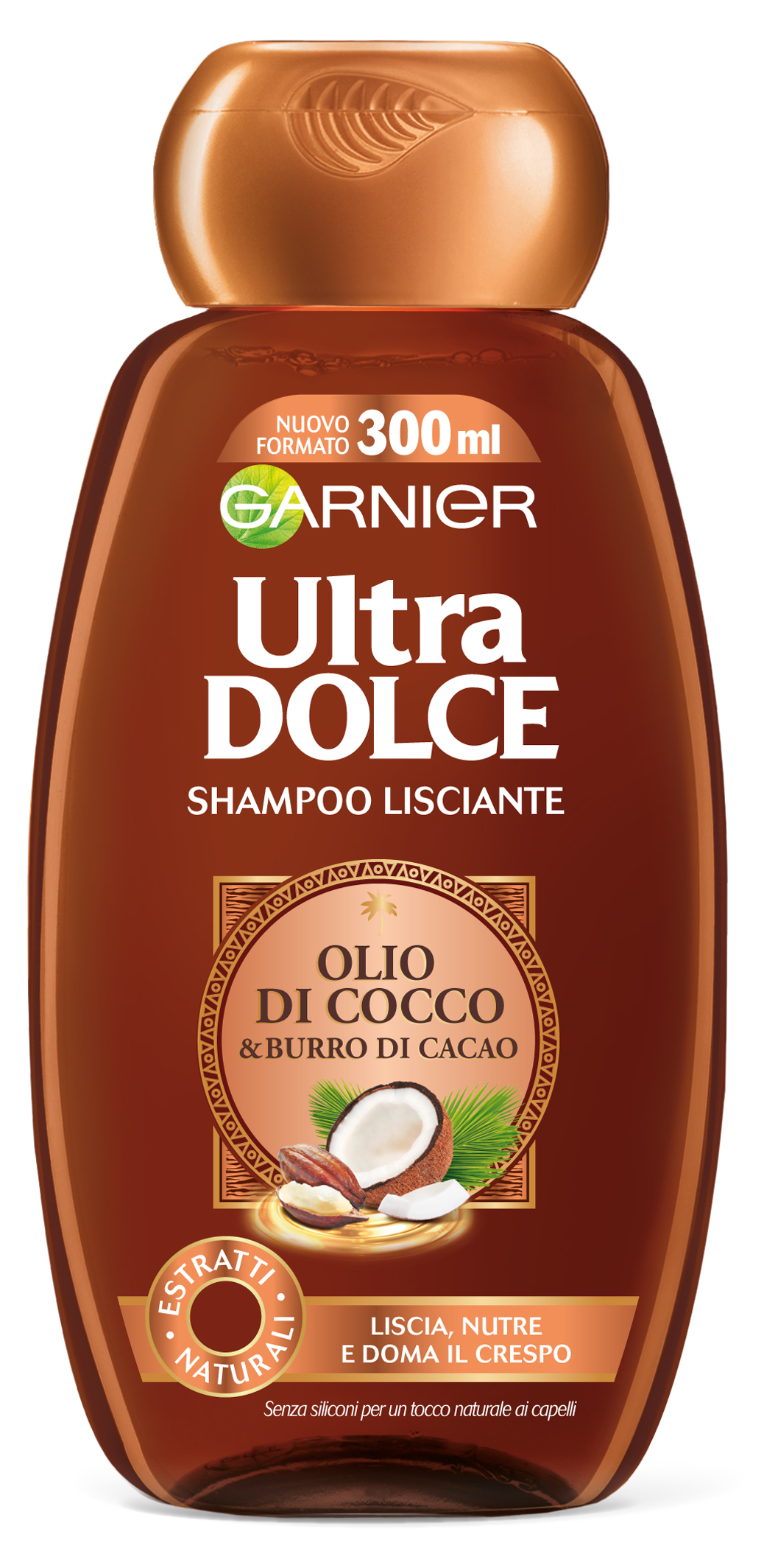 Garnier Ultra Dolce Shampoo Olio di Cocco & Burro di Cacao - Clicca l'immagine per chiudere