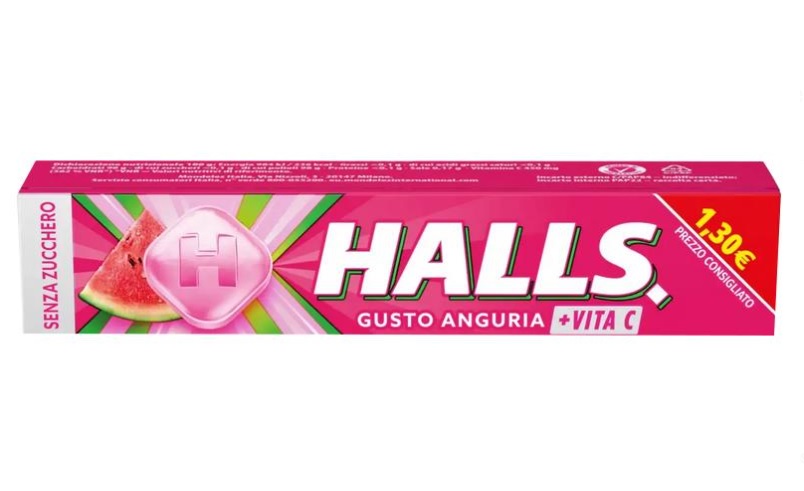 Caramelle Halls Anguria Senza Zucchero x 20pz Caramelle Halls Anguria Senza Zucchero x 20pz
