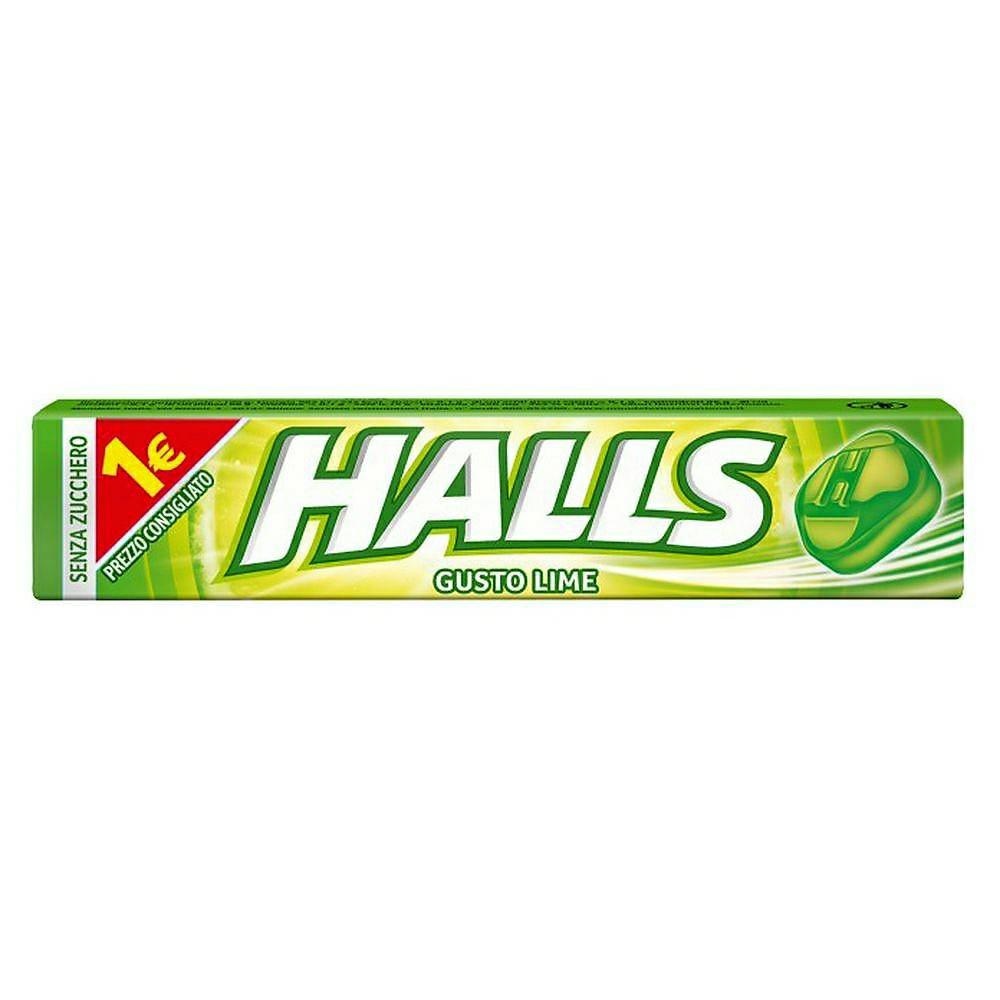 Caramelle Halls Lime Senza Zucchero x 20pz Caramelle Halls Lime Senza Zucchero x 20pz