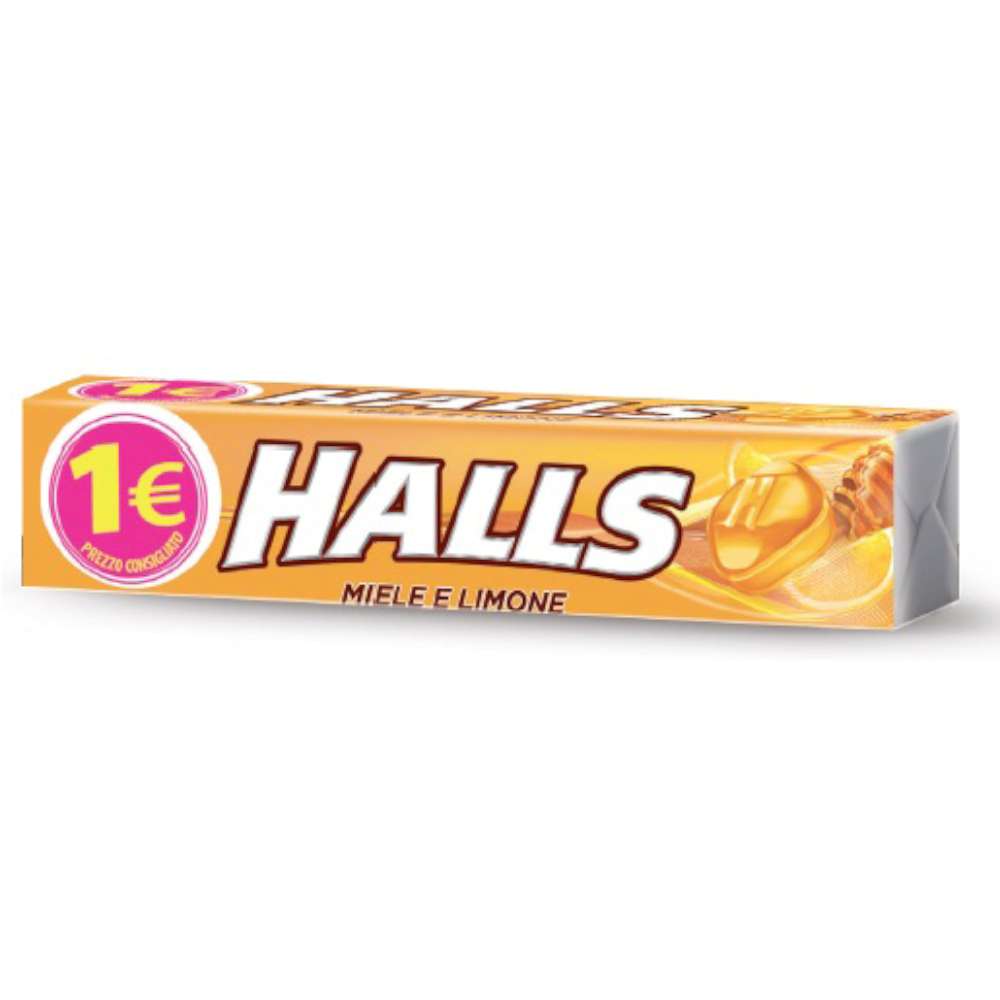 Caramelle Halls Miele e Limone Senza Zucchero x 20pz