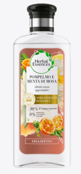 Herbal Essences Shampoo Pompelmo e Menta di Mosa