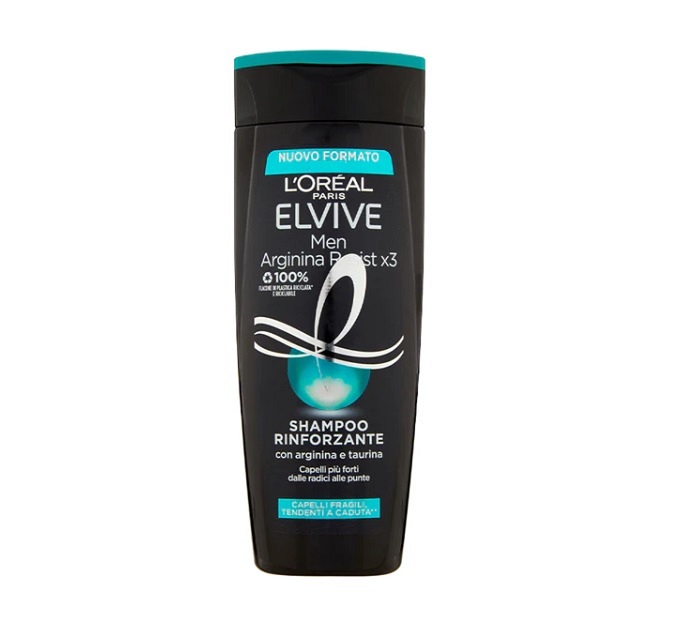 L'Oreal Elvive Men Shampoo Arginina Resist X3 Rinforzante