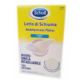 Scholl Letto di schiuma (misura unica ritagliabile) x 1pz