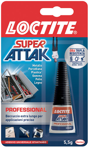 Loctite Super Attak Professional 5,5gr x 24pz - Clicca l'immagine per chiudere