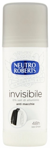 Neutro Roberts Deo Stick Invisibile 40ml Neutro Roberts Deo Stick Invisibile 40ml