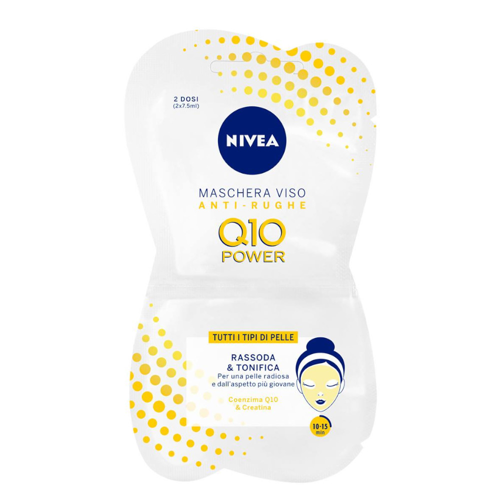 Nivea Maschera Viso Q10 Power Anti-Rughe - Clicca l'immagine per chiudere